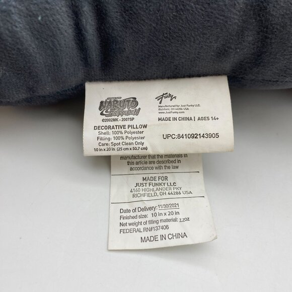 Uzumaki Naruto Shippuden 18" plush pillow Just Funky LLC Anime - Picture 5 of 7